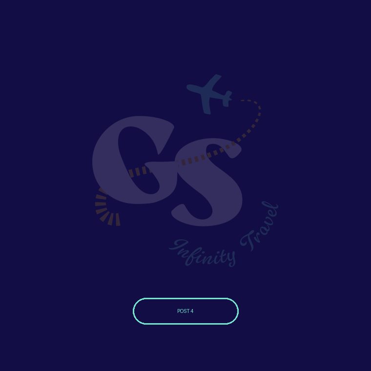 Publicação 4 do Instagram da GS Infinity Travel